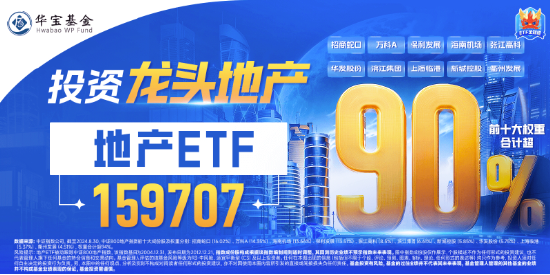 地产午后直线拉升！招商蛇口、新城控股涨超4%，地产ETF（159707）逆市涨超2%，突破前期高点！