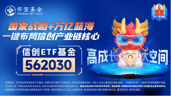 猛拉4%！信创ETF基金（562030）跳空高开，发力上攻，冲击日线5连阳！机构：自主可控科技方向或增加投资